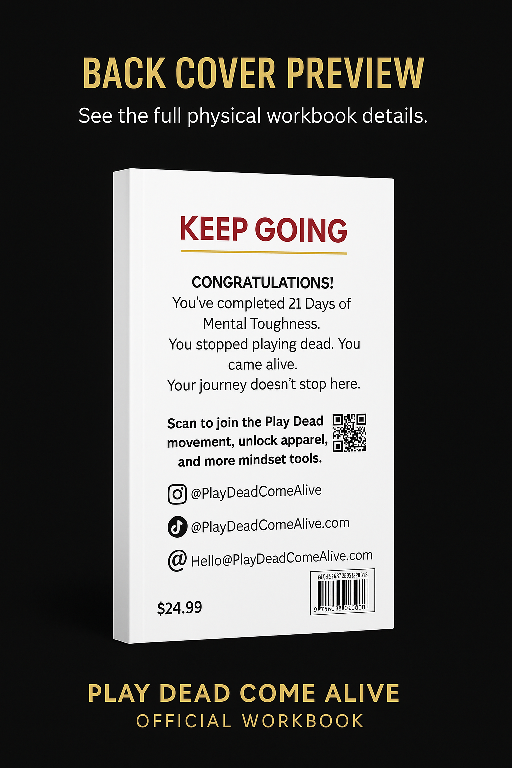 Playing Dead 21 Days of Mental Toughness